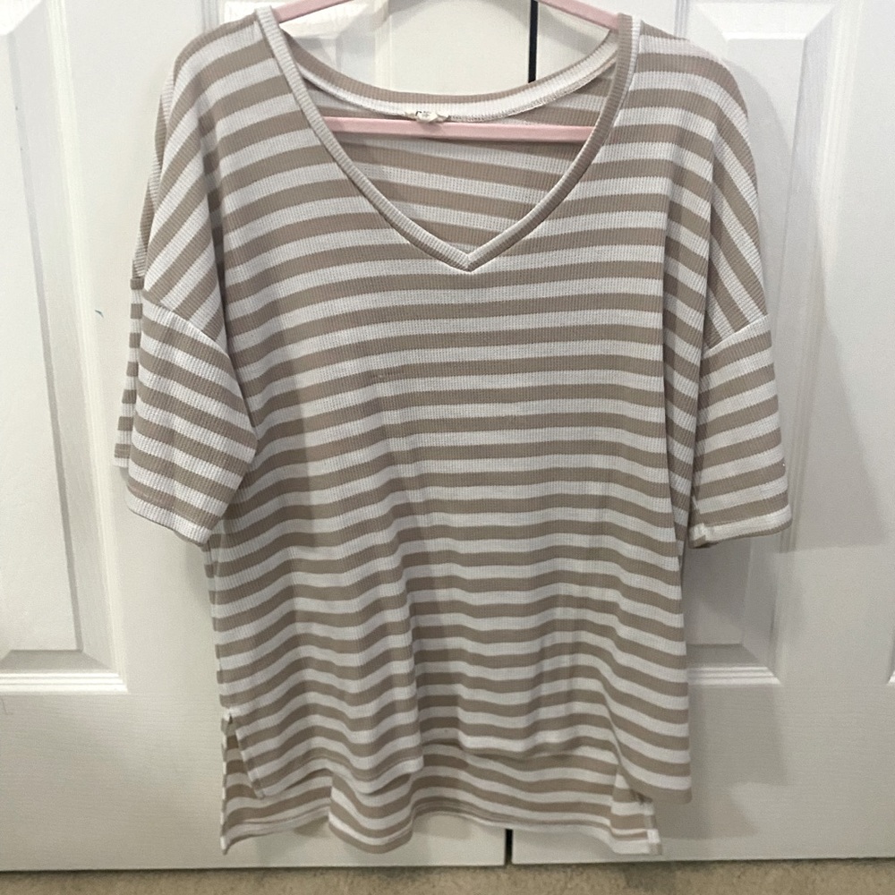 Striped shirt L